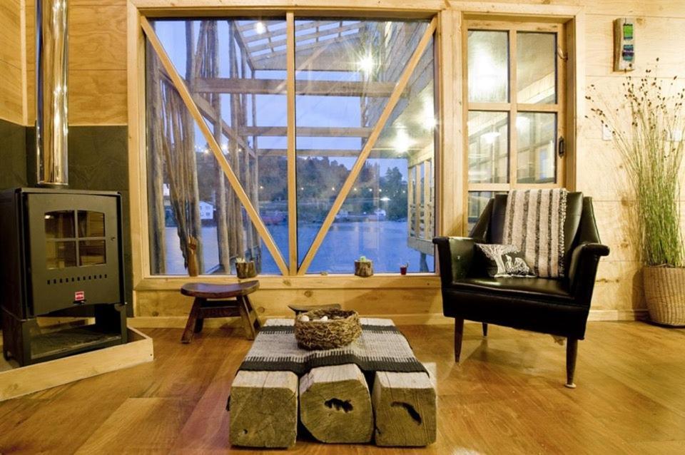 Hostal Palafito Waiwen Кастро Экстерьер фото